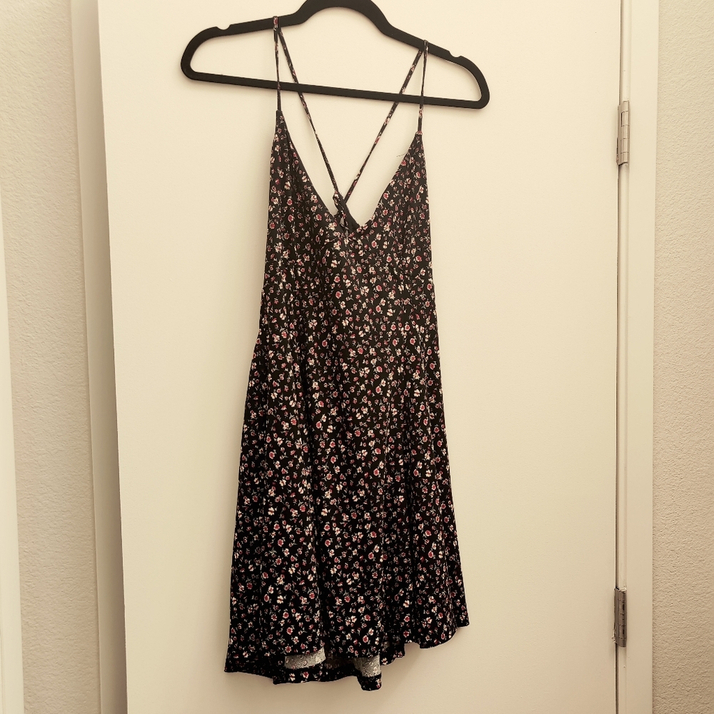 Floral strappy dress